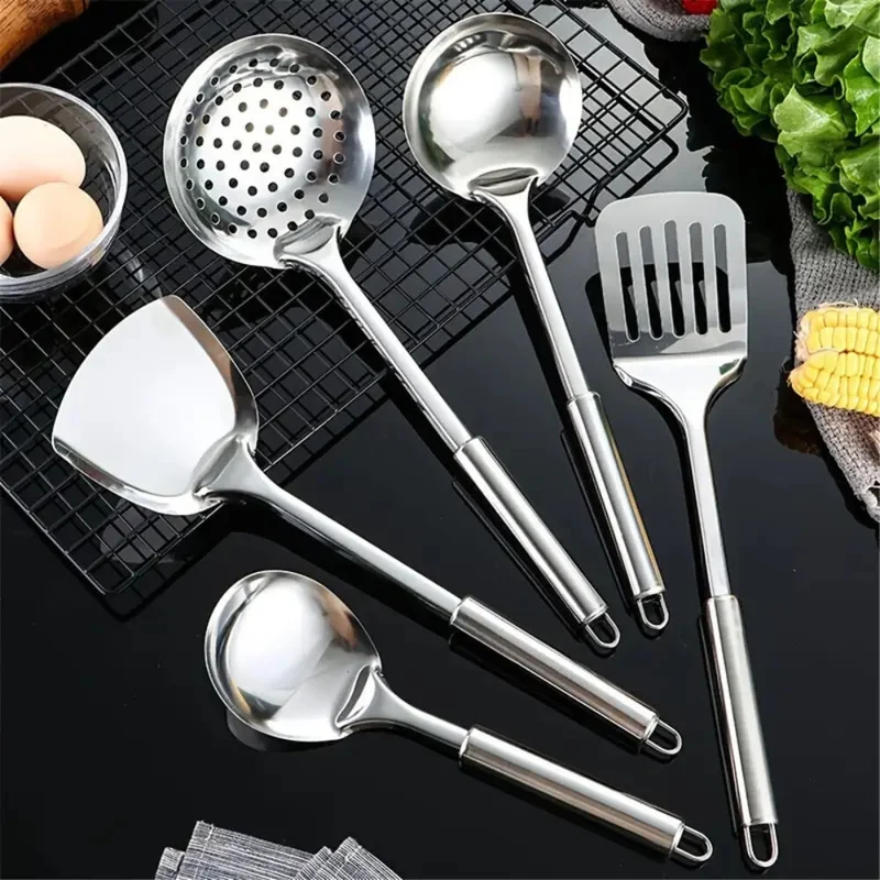 Rust-resistant stainless steel cookware – set of 5 pieces