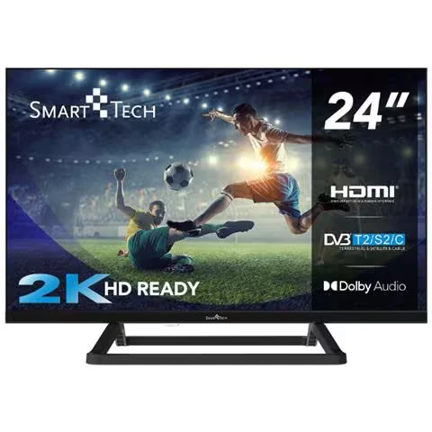 Smart Tech Tv 24" Led Hd Ready Frameless Hotel 24HN01V3CA 2K Ready Nero