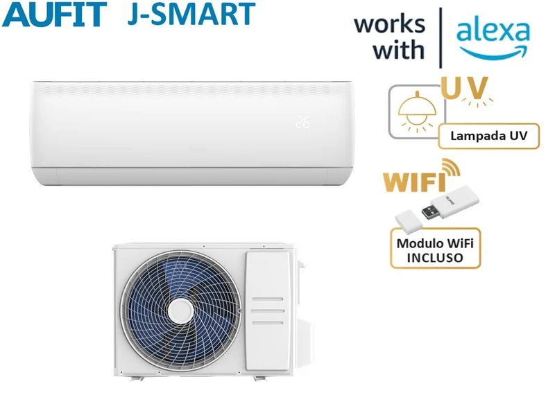 Condizionatore Aufit J-Smart JD/4 9000 Btu DASW-H09B5A4/JD R-32 Wi-Fi Integrato