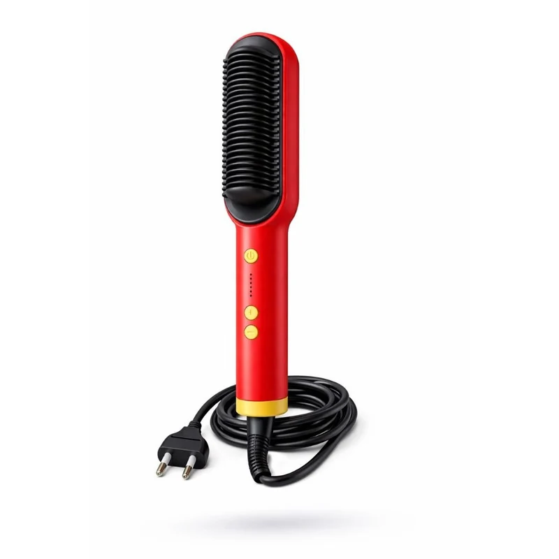Spazzola Lisciante Elettrica con 5 Temperature LED