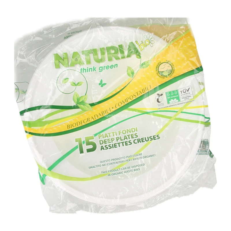 Piatti Fondi 15 Pezzi D. 22 Naturia