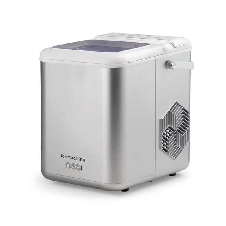 Ariete 651 Ice Machine, Macchine per fare il ghiaccio, 9 cubetti di ghiaccio in 6 minuti, 1,4L, Cubetti grandi e piccoli, Funzione autopulizia