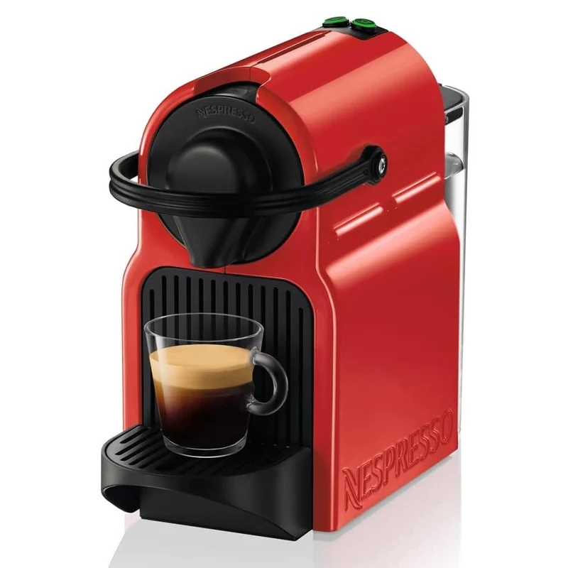 De'Longhi Inissia XN1005 Macchina da Caffè Espresso Regolabile a Capsule Nespresso - Rosso (Ruby Red)