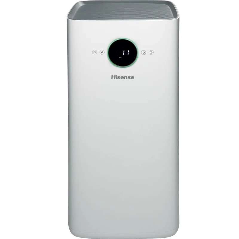Hisense Purificatore d'Aria Ionizzatore Filtro Hepa+Carboni Attivi Display Sterilizzatore Uv-C AP580H