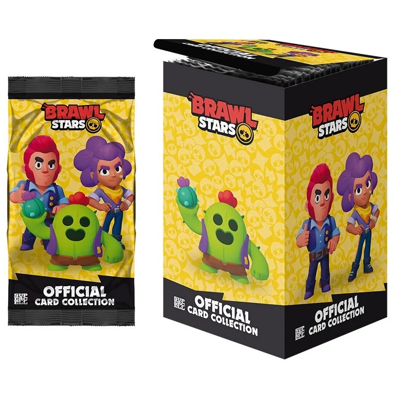 Brawl Stars Serie 3 Scatola 24 Bustine Da 5 Card (120 Card) Collezione 2025