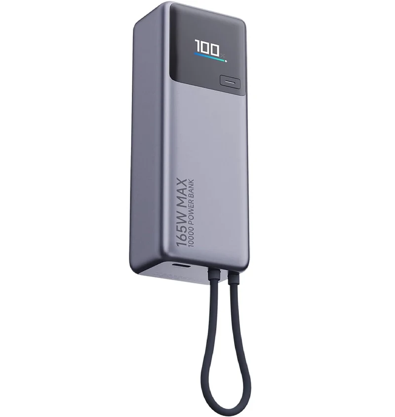 Xiaomi Mi Powerbank 22.5W 10000mAh Wireless Fast-Charge Display USB-C Black-Blue