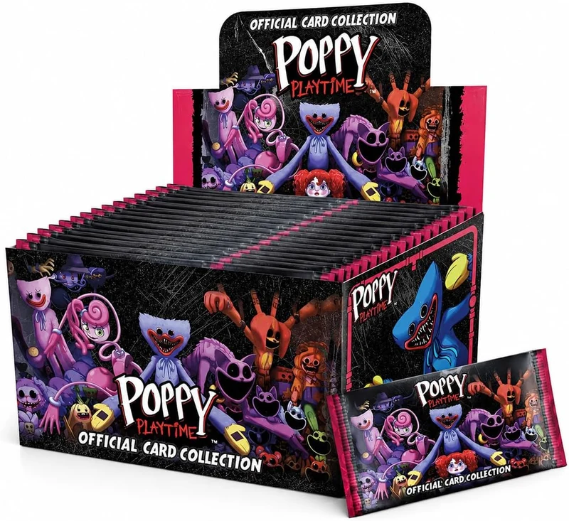 Poppy Playtime TCG Carte Da Collezione Box 24 Bustine 5 Card Game Diramix
