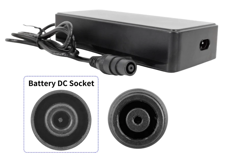 53.6V 2A | Ladegerät für Xiaomi, Ninebot & Navee E-Scooter | Für 48V Akku