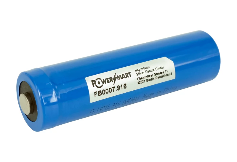 Hochleistungs 18650 3400mAh 3.6V Geschützter Li-Ion Akku für Taschenlampen & Stirnlampen (Samsung Zelle)