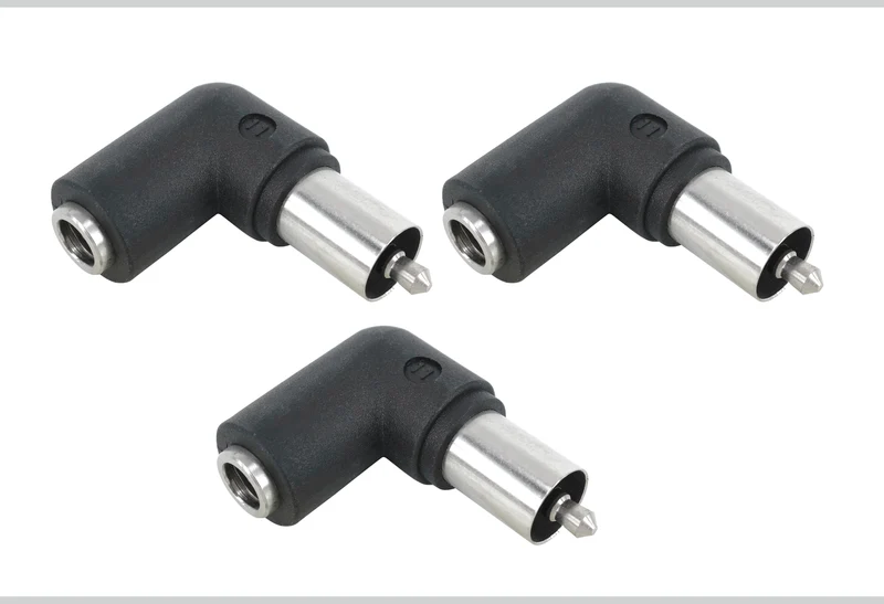 Apple Legacy DC-Netzadapter-Anschlussspitze: 5,5mm x 2,5mm Buchse auf 9,0mm x 3,5mm Stecker