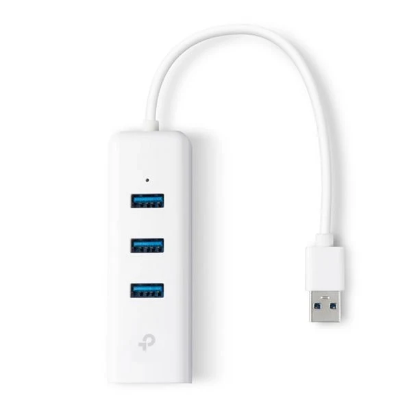 Tp-link ue330 replicatore di porte e docking station per laptop cablato usb 3.2 gen 1 (3.1 gen 1) type-a bianco