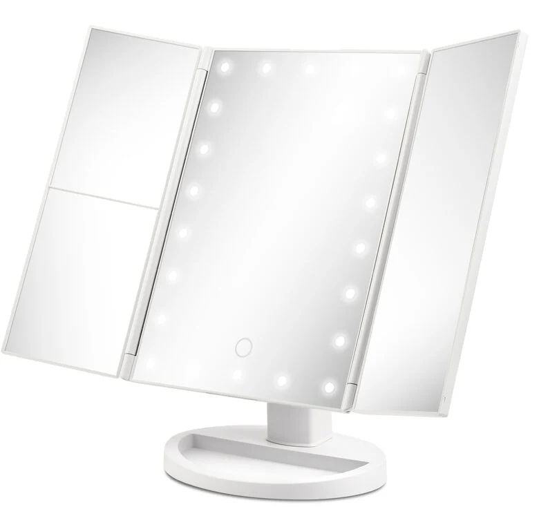 Girmi BE05 specchietto per trucco Libera installazione Rettangolare Bianco