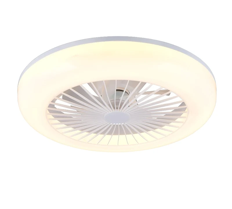Plafoniera Led Mora Con Ventilatore ø 45 Cm 13w