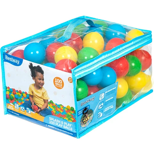 Sacca 100 Palline Colorate Splash & Play Bestway