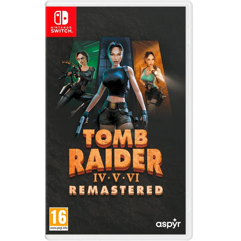 Tomb Raider IV-VI Remastered Starring Lara Croft Nintendo Switch Ita Eu
