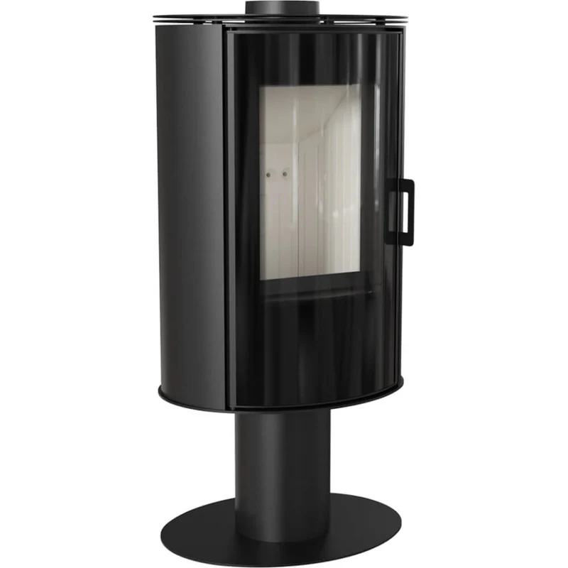 Stufa a Legna 5,5/10,5KW in Acciaio Flig Bradbury Plus Nera