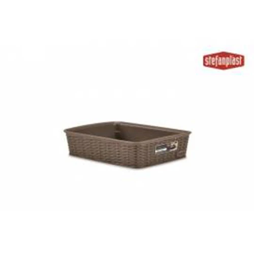 CESTINO LINEA ELEGANCE TORTORA 36X29X13H