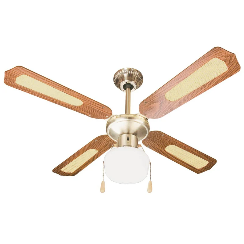 Ventilatore Da Soffitto Con Luce Con 4 Pale 70w