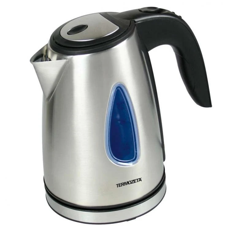 Termozeta Bollitore Cordless Elettrico 1L Acciaio Inox Per Latte Acqua Tisane Te