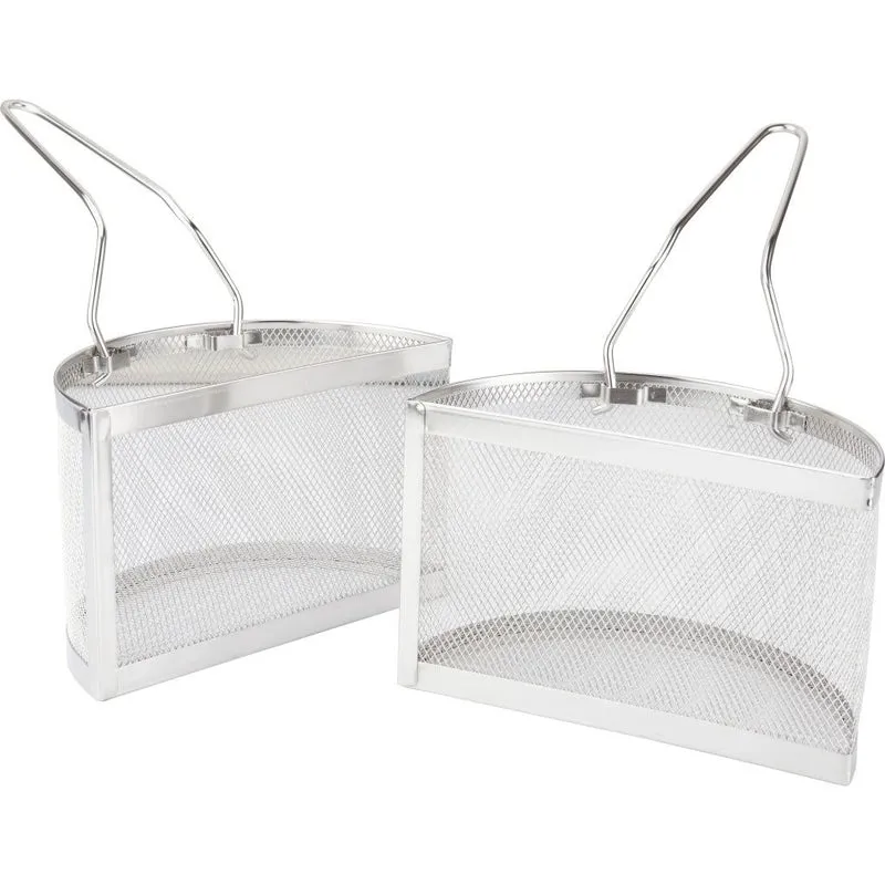 Cestello Doppio Cuocipasta per Pentola 20 cm Adatto per Pentole da 24 cm