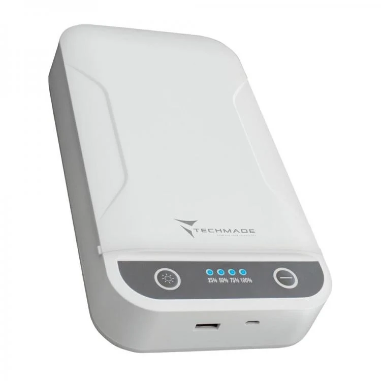 Techmade Box Sterilizzatore Raggi Uv Ultravioletti Mascherina Telefono Accessori