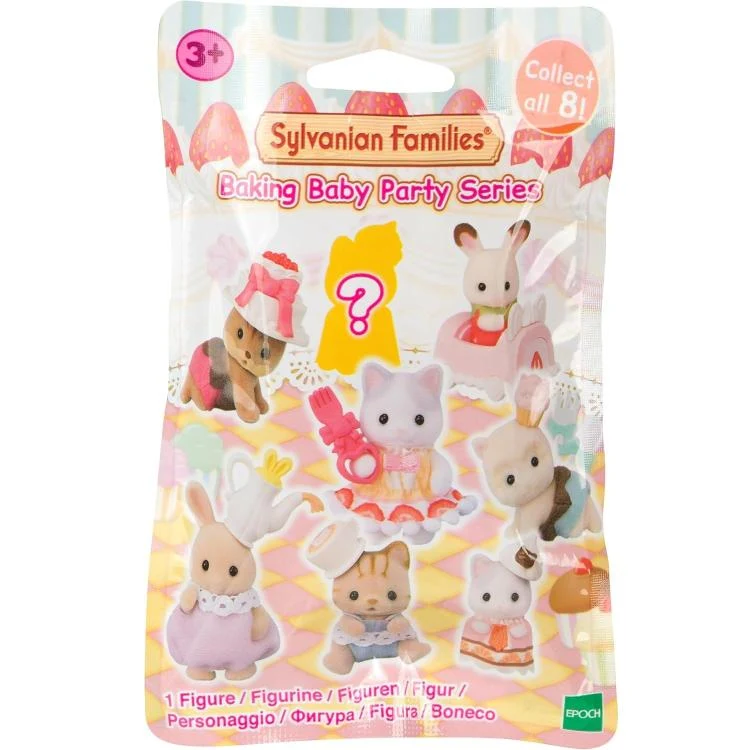 Sylvanian Families Baby Dolci In Forno 1 Busta Mystery Mini Figure Case Bambole