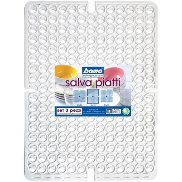 TAPPETO LAVELLO SET 3PZ BAMA 1458