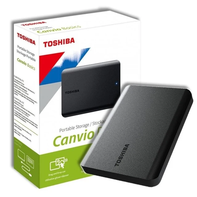 Toshiba Canvio Basics Hdd (1 Tb) Tb510 Hard Disk Esterno Usb 3.2 2,5" PC/PS4/PS5