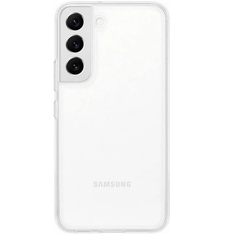 Samsung Silicone Cover Galaxy S22 Cellulare Custodia Trasparente Morbida Clear