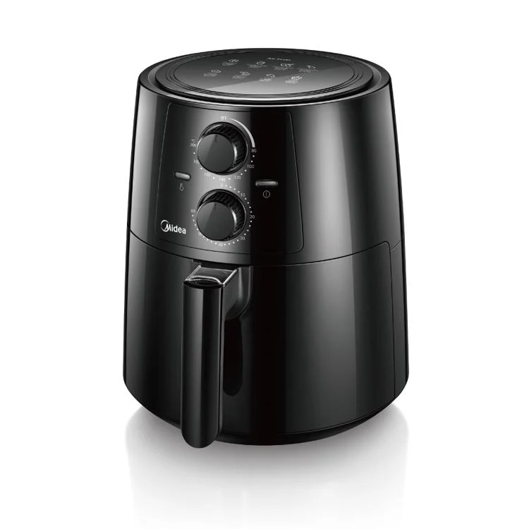 Midea Friggitrice Ad Aria Senza Olio Airfryer Tn35A2 6000 Series 3.5L 1450W Nero