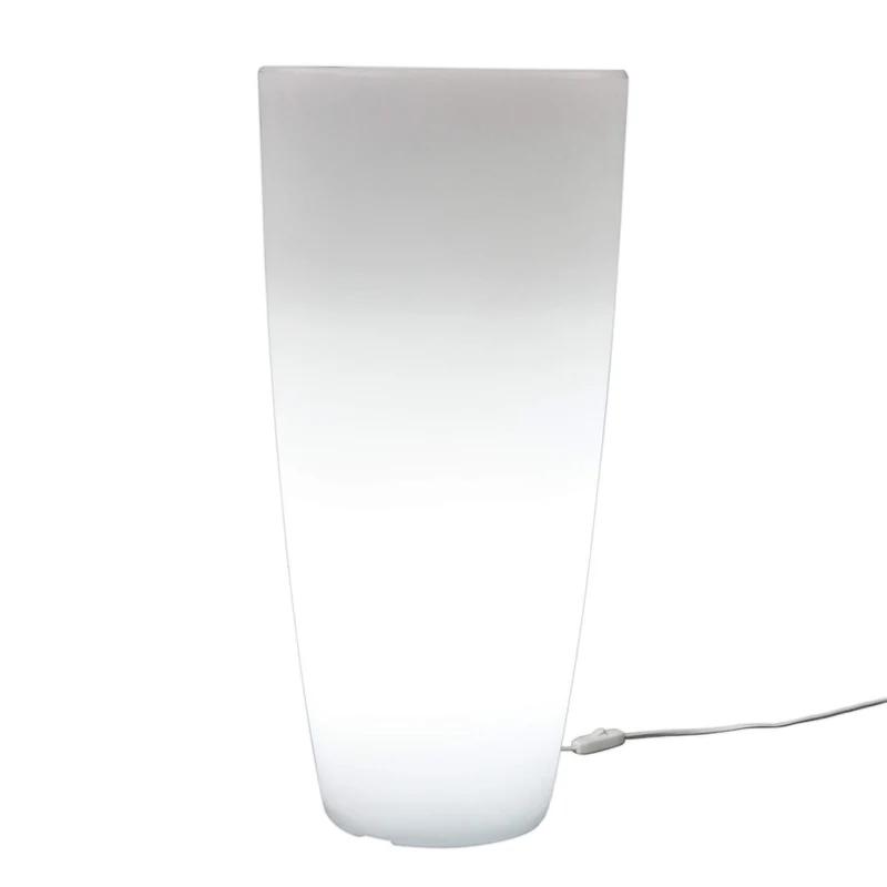 Vaso luminoso in Polipropilene cm 40x40x90 - LUCIUS
