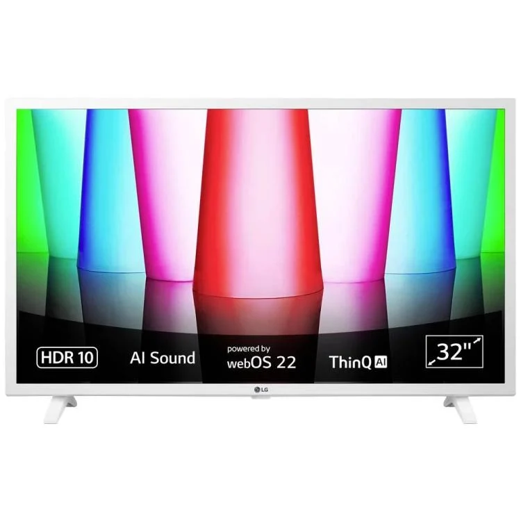 Lg Smart Tv 32"" Full Hd Bianco 32Lq63806 Wi-Fi Dvb-T2 HDR10 Pro White