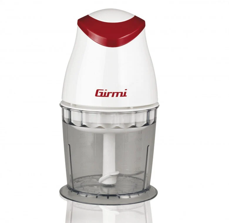 Girmi TR01 tritaverdure elettrico 0,5 L 350 W Rosso, Trasparente, Bianco