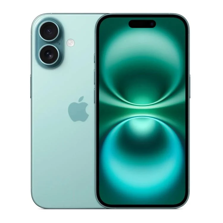 Apple Iphone 16 128gb Oled 6.1" Teal Verde Eu Myed3sx/A - 12mp Dual Esim 5g
