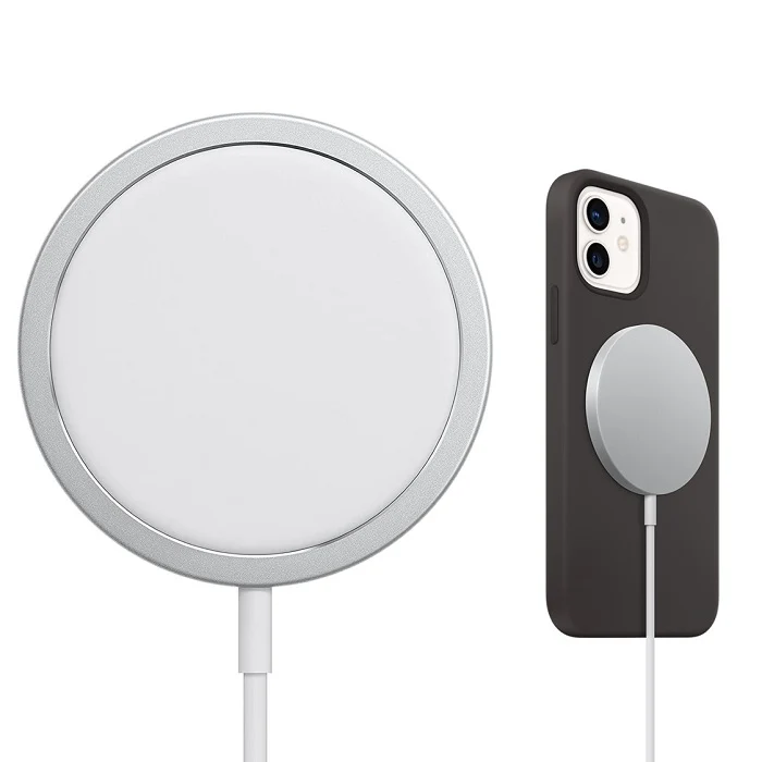 APPLE ALIMENTATORE MAGSAFE MAGNETICO 15W RICARICA VELOCE IPHONE CUFFIE MHXH3ZM/A
