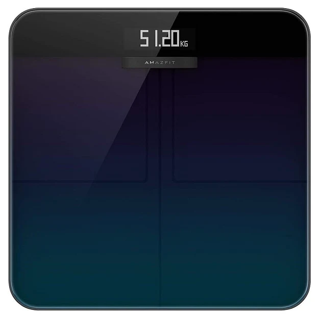AMAZFIT SMART SCALE AURORA BLUE BILANCIA INTELLIGENTE COMPOSITION BLUETOOTH BODY