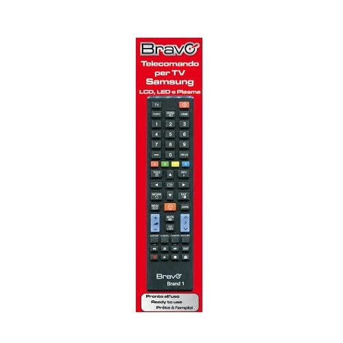 BRAVO TELECOMANDO UNIVERSALE PER TV SAMSUNG LED LCD PLASMA TELEVISORI SMART