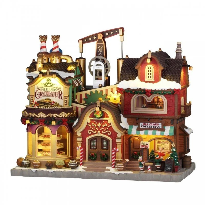 Paesaggio Cioccolateria Holly Jolly | Lemax