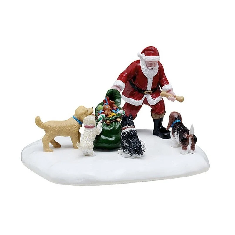 Paesaggio Babbo Natale al parco dei cani | Lemax