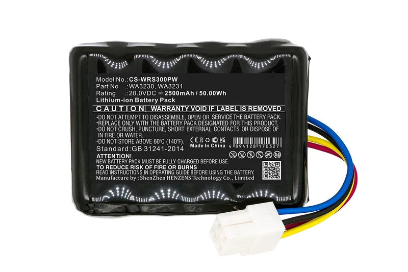 Worx WA3230 WA3231 Rasenmäher Akku 20V 2.5Ah Ersatz | Lithium-Ion