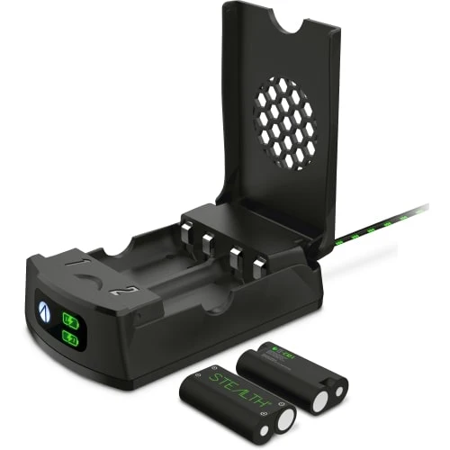 CARICATORE PILE RICARICABILI STEALTH C10X XBOX SERIES X UFFICIALE MICROSOFT