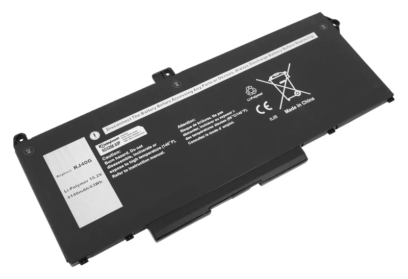 15,2V 4140mAh RJ40G Laptop-Akku für Dell Latitude 5420 5520 Precision 3560
