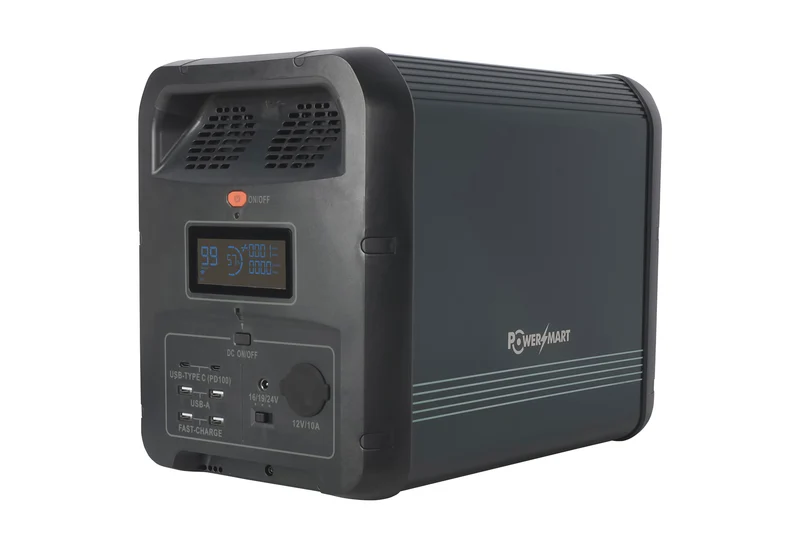 PowerSmart 2200W Portable Power Station 2160Wh | LiFePO4-Akku | Ultraschnelle Ladung
