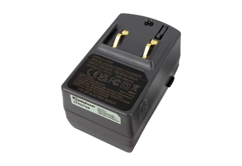100-240V CR123A Akku-Ladegerät-Set mit 2 Batterien für Nikon