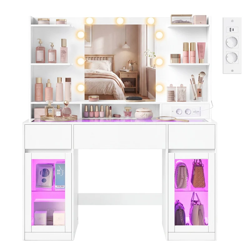 Tavolo da Trucco con Specchio