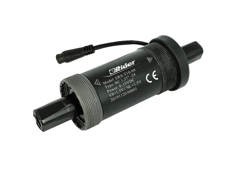 T10 Geschwindigkeits- und Drehmomentsensor, Tretlagergehäusebreite: 68,00 mm, Schaftlänge: 123,50 mm