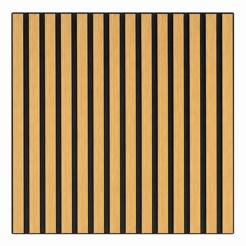 Set 4 Pannelli 60x60cm Decorativi Effetto Legno con Doghe Verticali | OX Zeroper