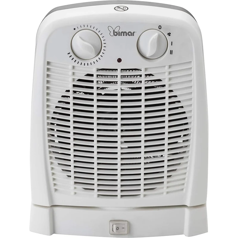 Stufa Elettrica HF195 Termoventilatore Elettrico da 2000W a Basso Consumo