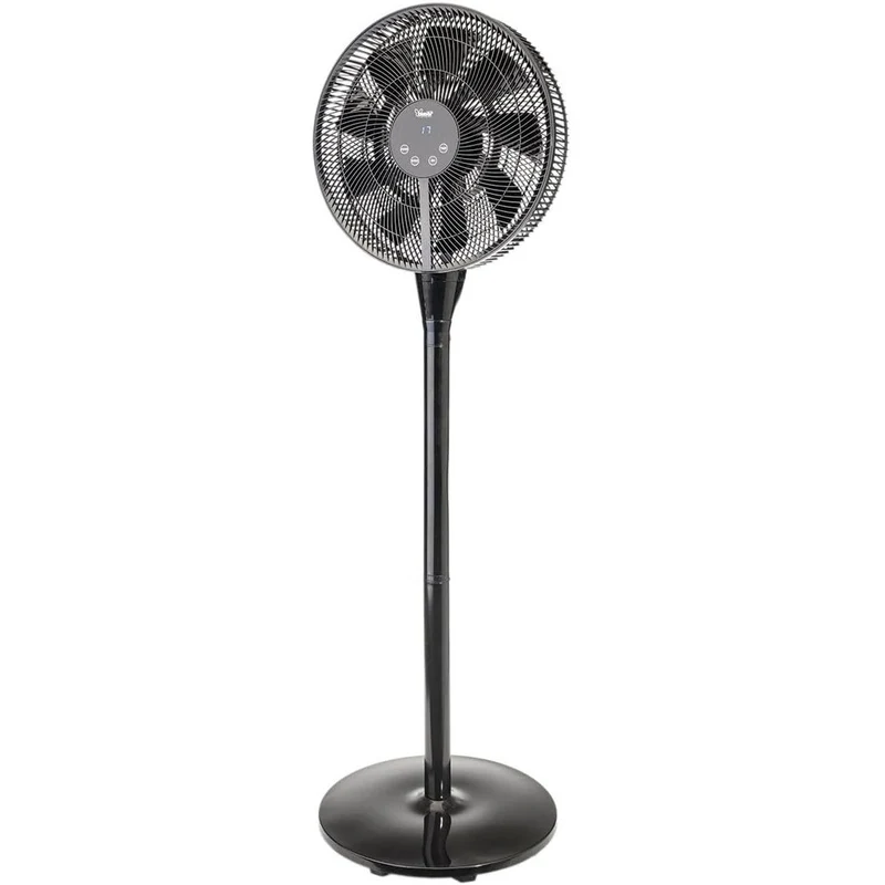 Ventilatore a Piantana Slim a 9 Pale VP458T con Telecomando
