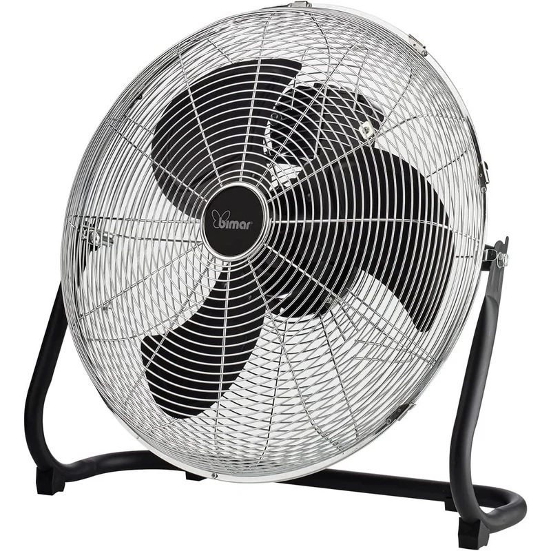 Ventilatore Turbo da Pavimento e Muro 45cm VS58 con 3 Pale in Alluminio